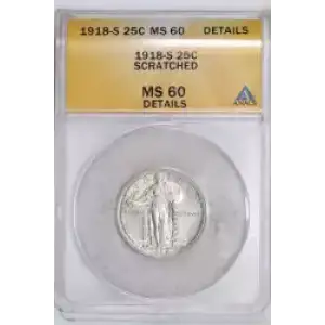 Quarter Dollars---Standing Liberty