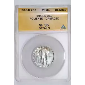 Quarter Dollars---Standing Liberty