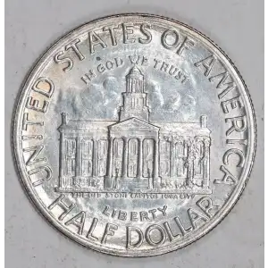 Classic Commemorative Silver--- Iowa Centennial 1946 -Silver- 0.5 Dollar