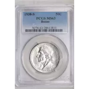 1938-S 50C Boone