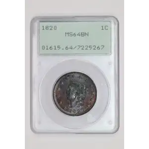 1820 1C Large Date, BN