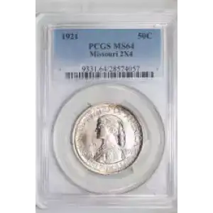 1921 50C Missouri, 2X4