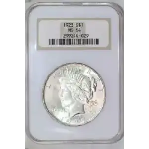 Peace Silver Dollar