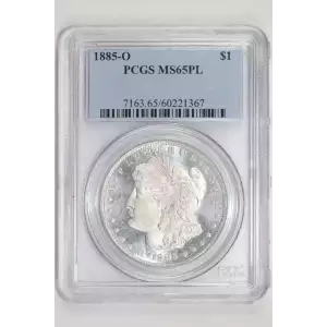 1885-O $1, PL