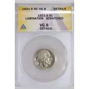 Nickel Five Cent Pieces-Indian Head or Buffalo