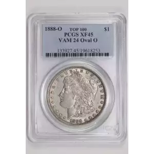 1888-O $1 VAM 24 Oval O TOP 100 (2)