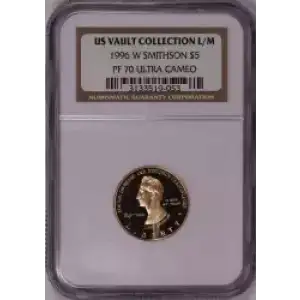 1996 SMITHSONIAN INSTITUTION ULTRA CAMEO