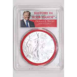 2017 $1 Silver Eagle First Day of Issue 1 of 2000 First Day of Issue