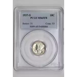 1937-S 10C, FB