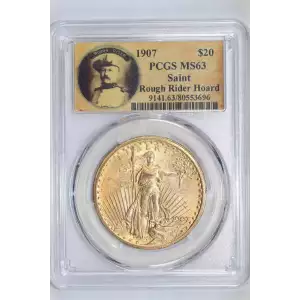 1907 $20 Saint-Gaudens