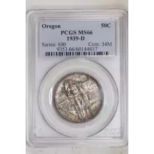 1939-D 50C Oregon