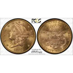 1889-S $20 Saddle Ridge Hoard (2)