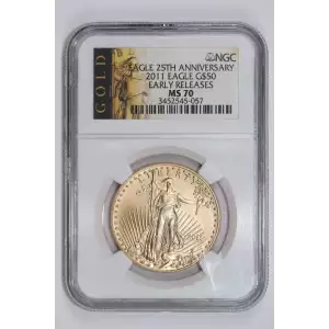 2011 EARLY RELEASES EAGLE 25TH ANNIVERSARY