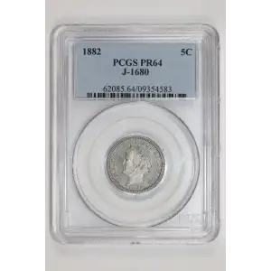 Nickel Five Cent Pieces-Shield 1866-1883