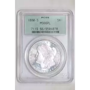 1880-S MORGAN DOLLAR PCGS MS66 PL OGH (2)