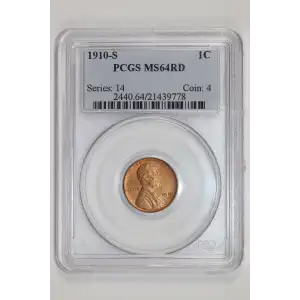 1910-S 1C, RD