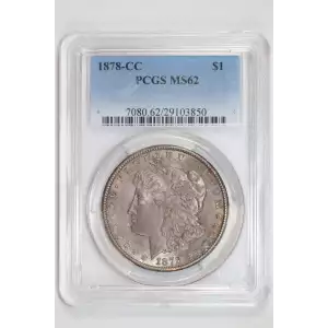1878-CC MORGAN DOLLAR PCGS MS62 (2)