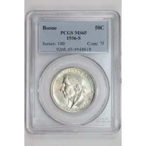 1936-S 50C Boone