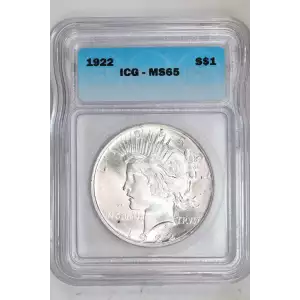 Peace Silver Dollar