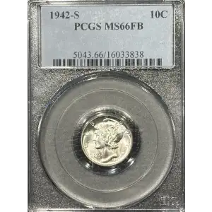 1942-S 10C, FB