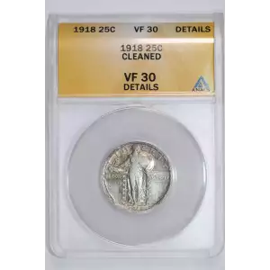 Quarter Dollars---Standing Liberty