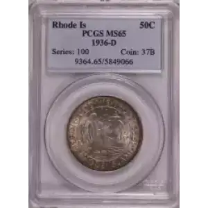 1936-D 50C Rhode Island