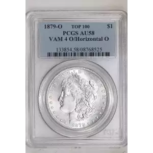 1879-O $1 VAM 4 O/Horizontal O
