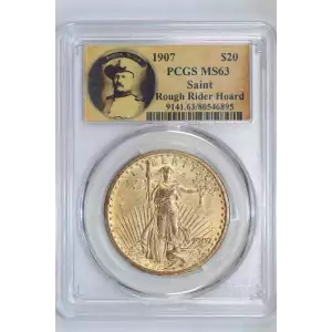 1907 $20 Saint-Gaudens