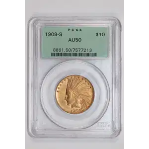 1908-S $10