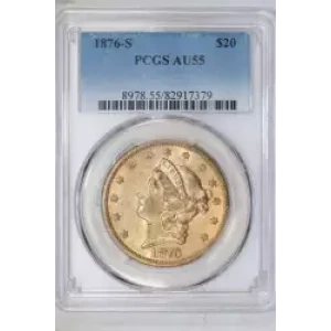 1876-S $20