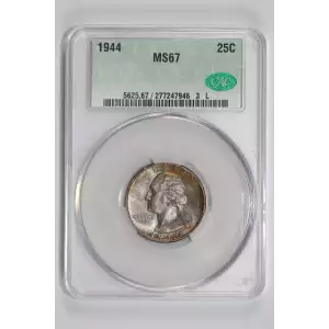 Quarter Dollars-Washington-Silver Coinage