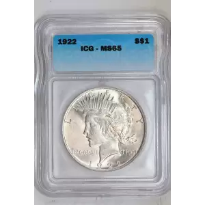 Peace Silver Dollar