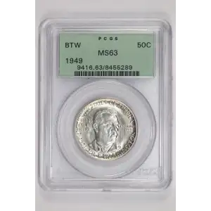 Classic Commemorative Silver--- Booker T. Washington Memorial 1946-1951-Silver- 0.5 Dollar