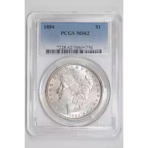 1894 MORGAN DOLLAR PCGS MS62 (2)