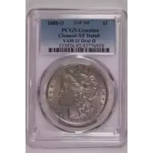 1888-O $1 VAM 21 Oval O