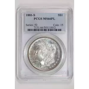 1881-S $1, PL