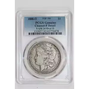 1888-O $1 VAM 24 Oval O TOP 100