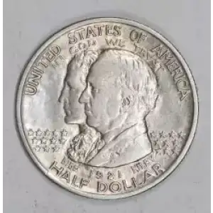 Classic Commemorative Silver--- Alabama Centennial 1921 -Silver- 0.5 Dollar
