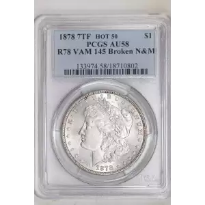1878 7TF $1 R78 VAM 145 Broken N&M (2)