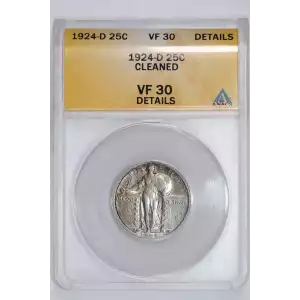 Quarter Dollars---Standing Liberty