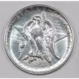 Classic Commemorative Silver--- Texas Independence Centennial 1934-1938-Silver- 0.5 Dollar