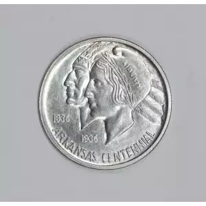 Classic Commemorative Silver--- Arkansas Centennial 1935-1939-Silver- 0.5 Dollar