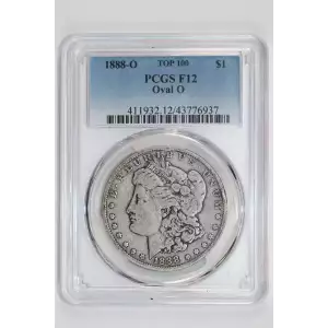 1888-O $1 Oval O TOP 100
