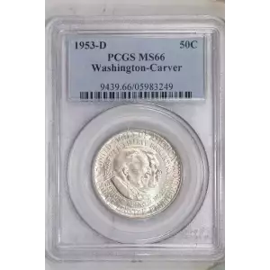 1953-D 50C Washington-Carver