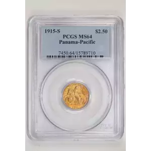 1915-S $2.50 Panama-Pacific