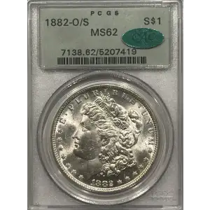 1882-O/S $1 Strong