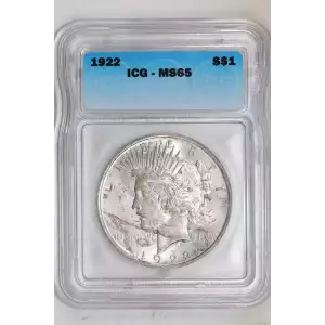 Peace Silver Dollar