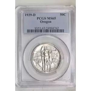 1939-D 50C Oregon