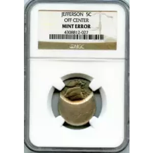 Nickel Five Cent Pieces-Jefferson (3)