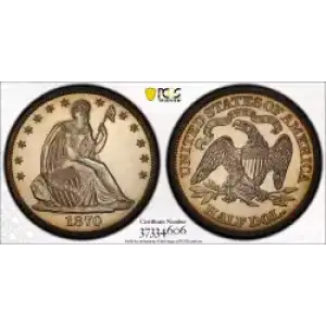 Half Dollars---Liberty Seated 1839-1891 -Silver- 0.5 Dollar (3)